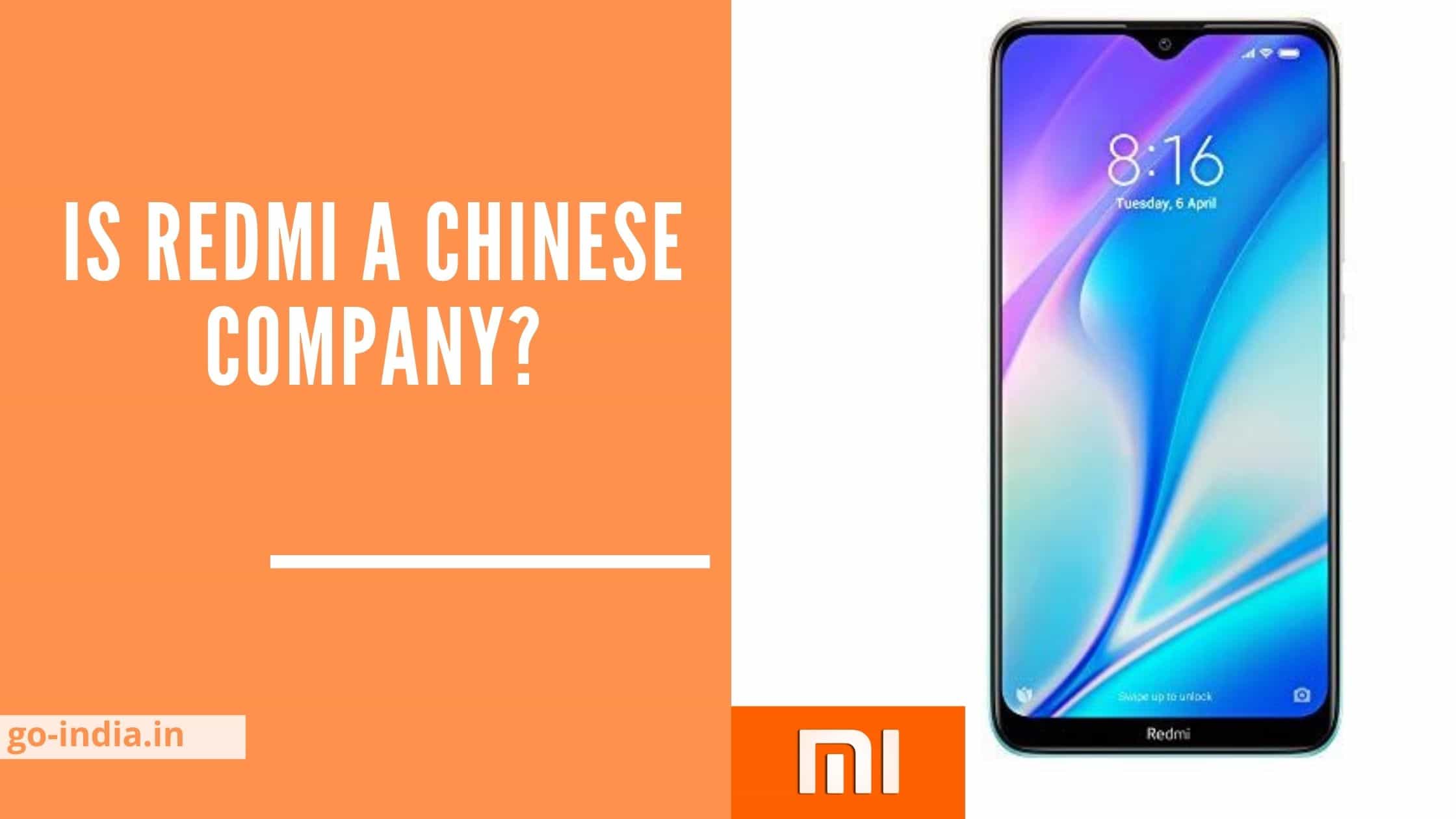Is Redmi a Chinese Company