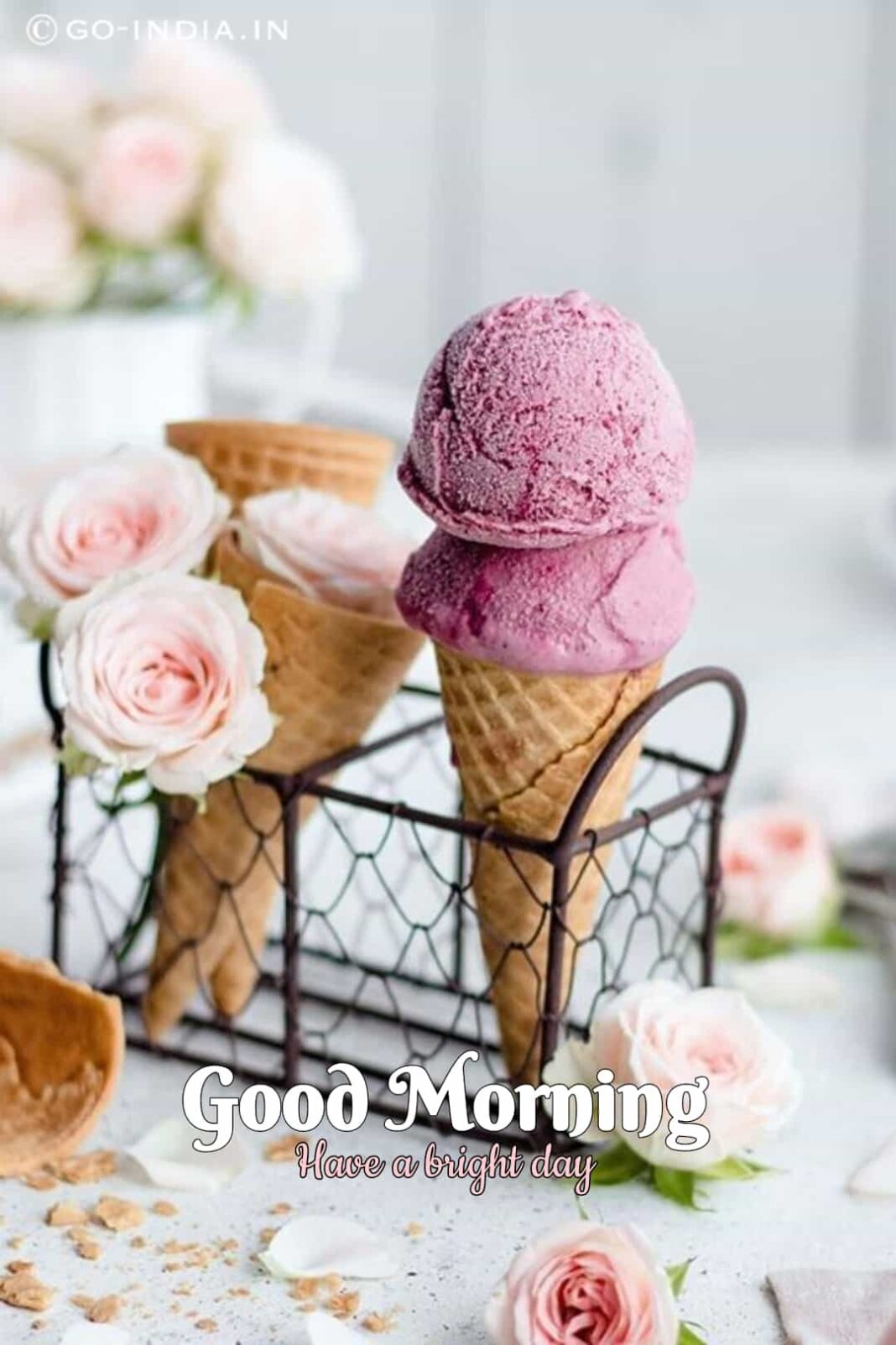 100+ Good Morning Ice Cream Images [ Best Collection ]