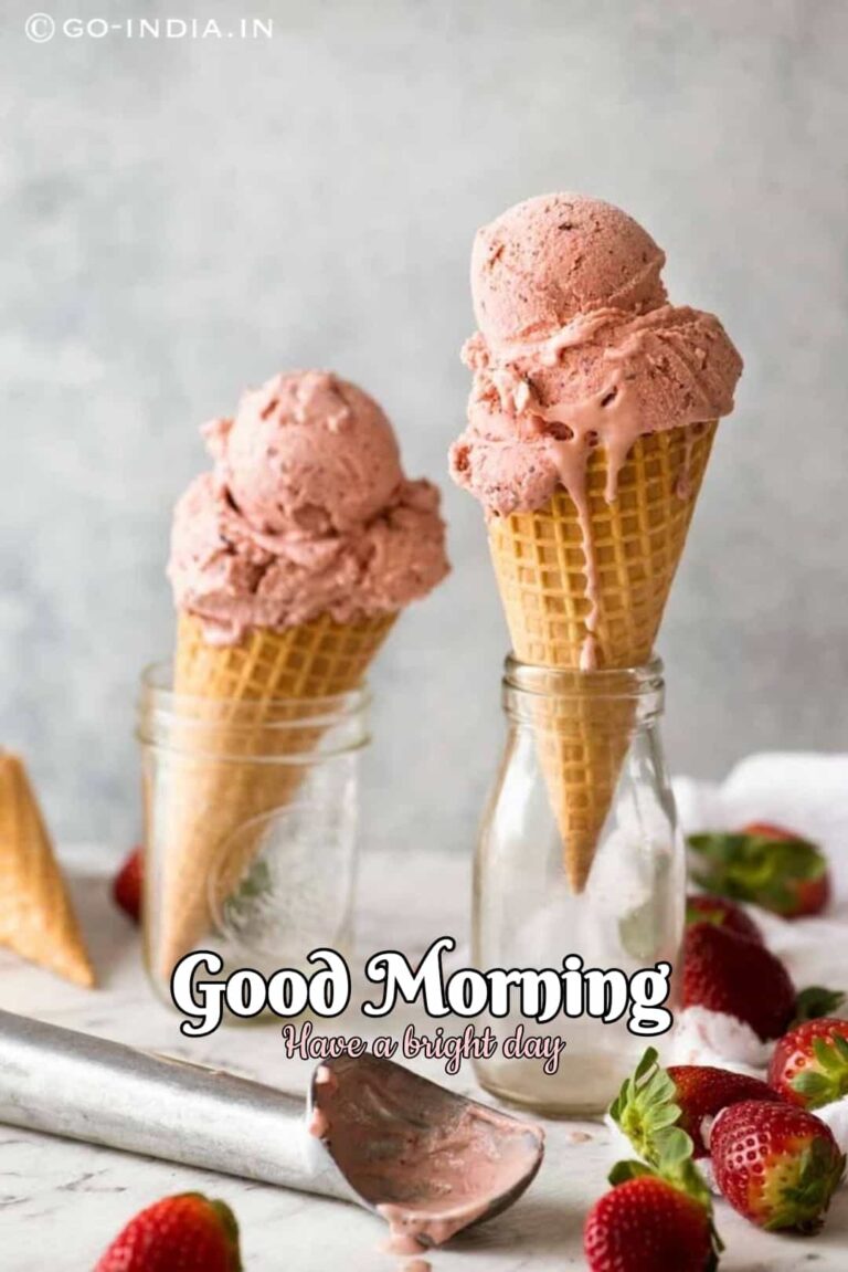 Free good morning ice creams images