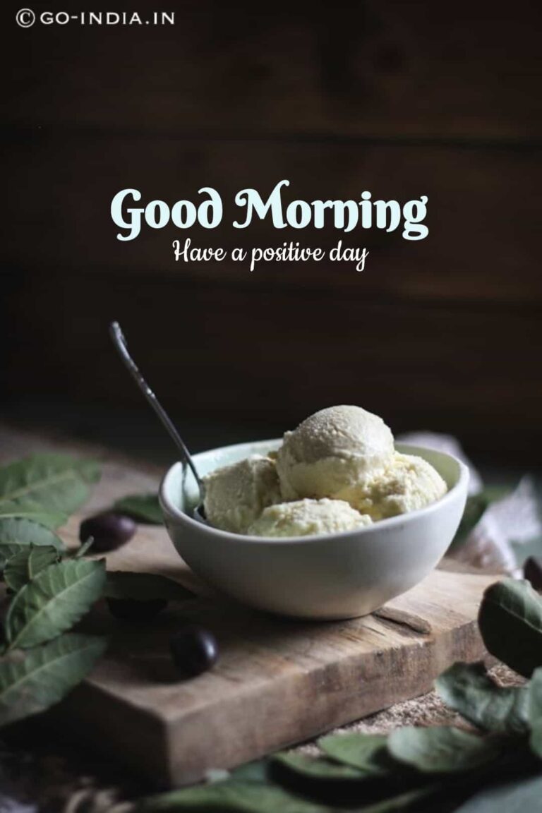 Free good morning images with ice creams