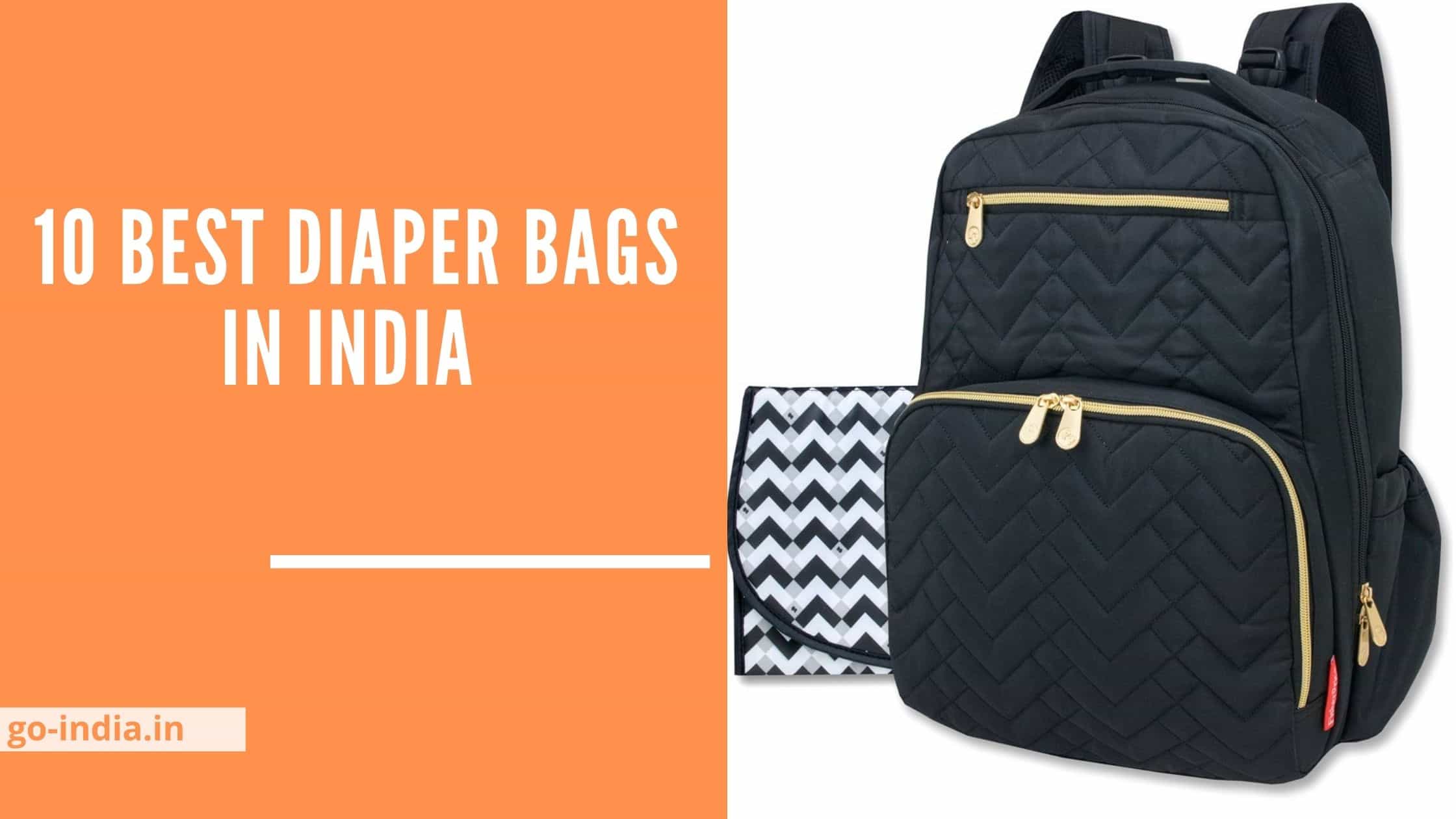 10 Best Diaper Bags in India 2021 – Reviews & Buying Guide