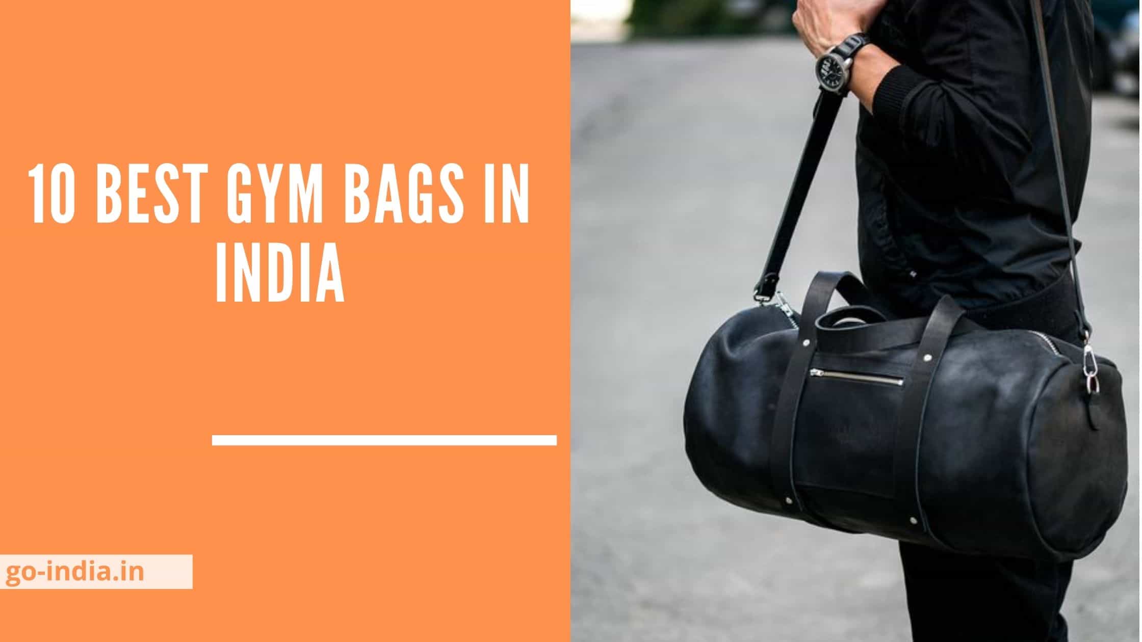 10 Best Gym Bags in India 2022 – Reviews & Buying Guide