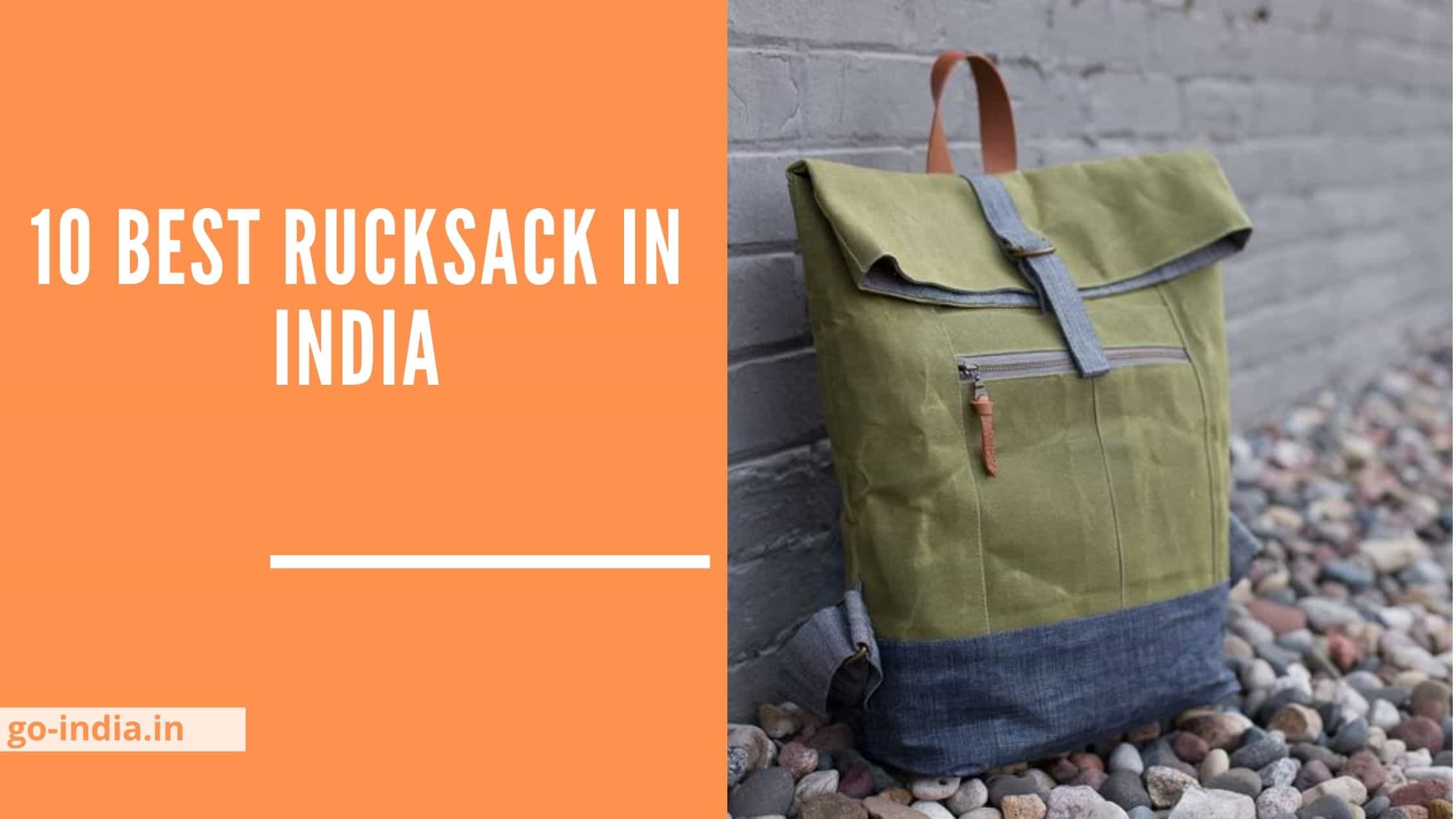 10 Best Rucksack in India
