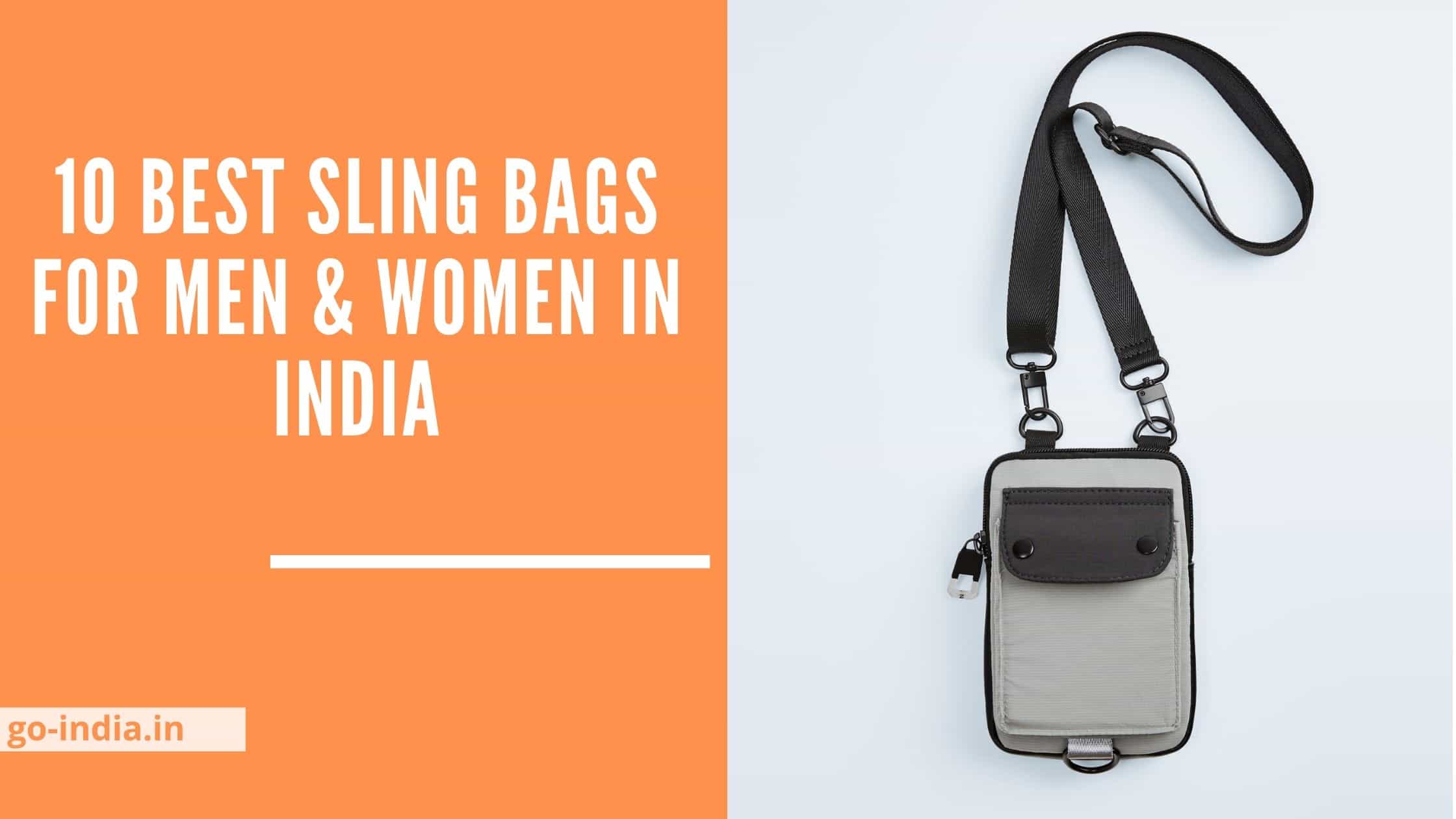 10 Best Sling Bags For Men & Women In India
