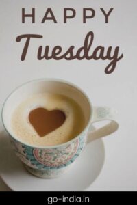 happy Tuesday Images with Cup of Coffee