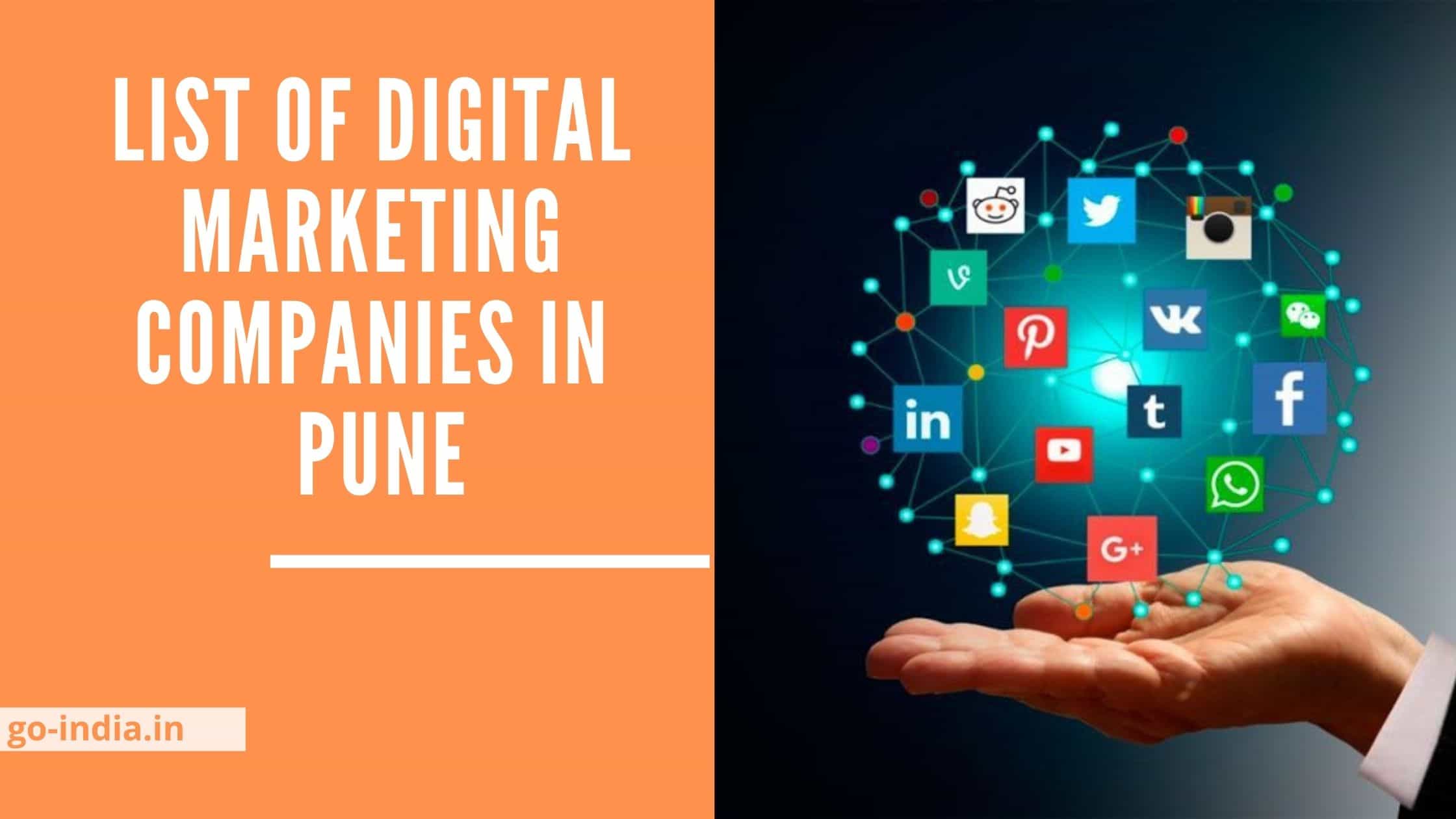 List of Digital Marketing Companies in Pune