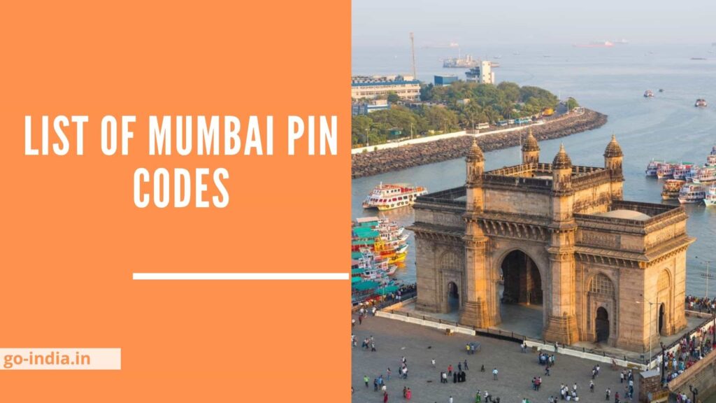 List of Mumbai Pin codes