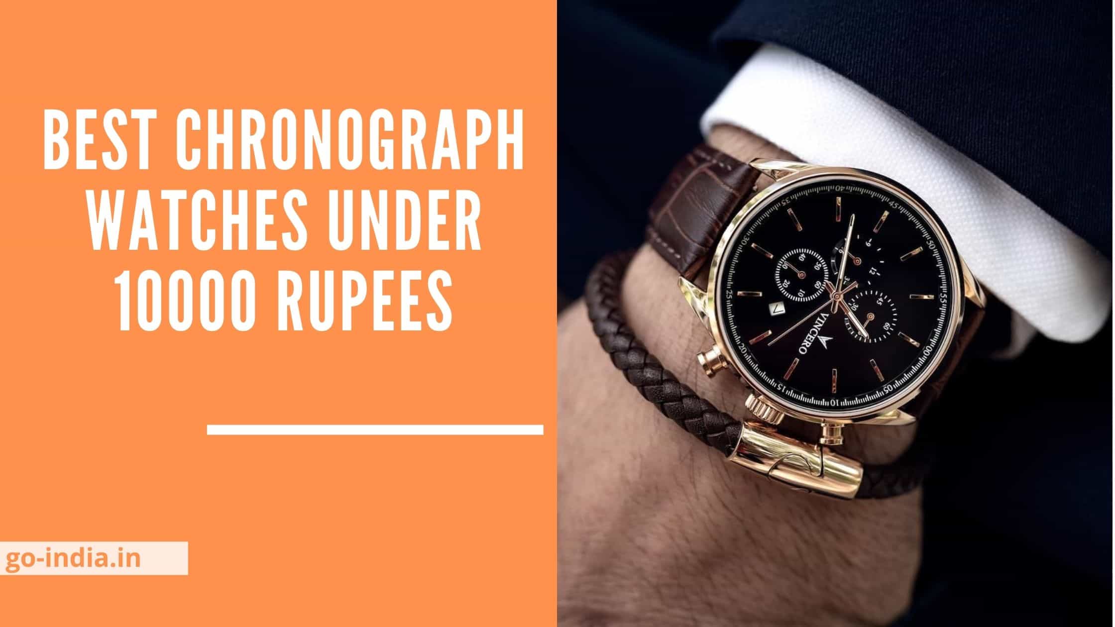 Top 10 Best Chronograph Watches Under 10000 Rupees in India 2022