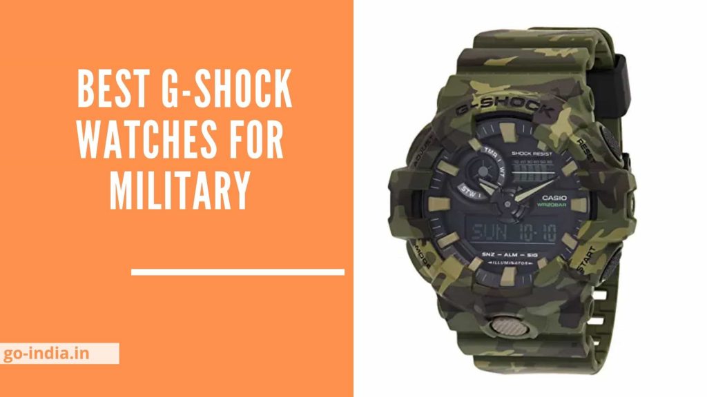 Best G-Shock Watches for Military